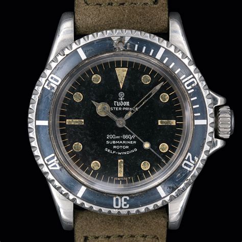 tudor submariner 7016/0 w/7528 caseback 